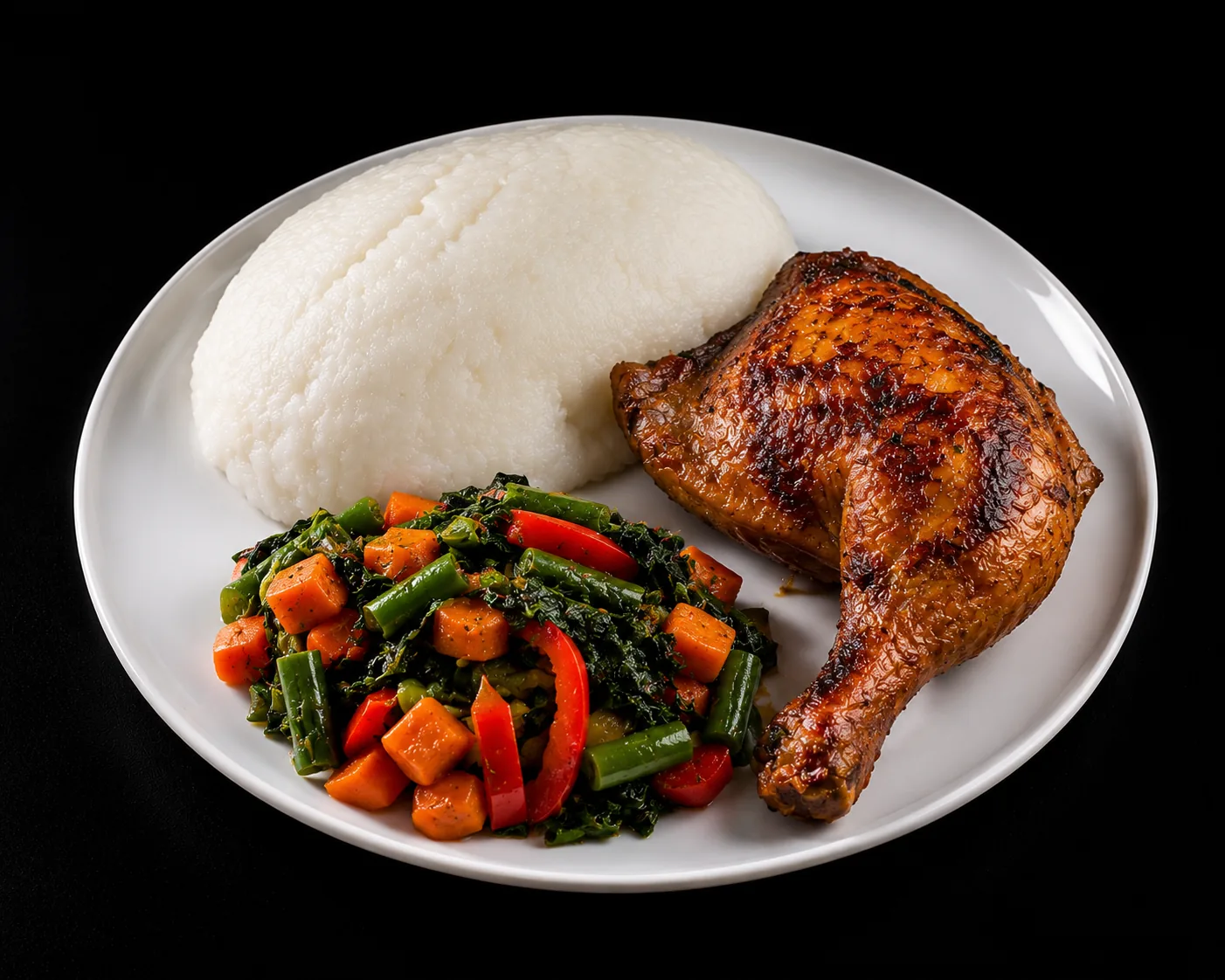Sadza + Chicken
